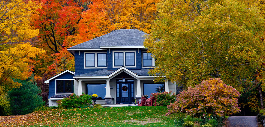 Home Insurance - Fall Banner Home Insurance